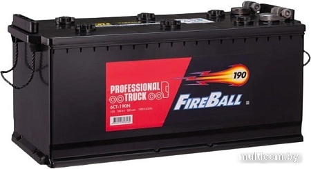 Автомобильный аккумулятор FireBall 6CT-190N (190 А·ч)
