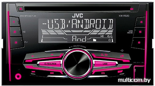 CD/MP3-магнитола JVC KW-R520