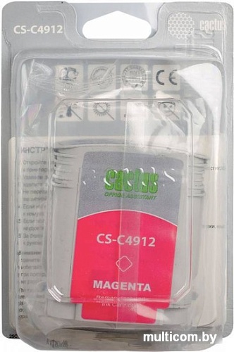 Картридж CACTUS CS-C4912 (аналог HP 82 (C4912A))