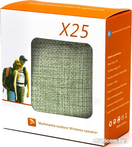 Беспроводная колонка Arka X25 Outdoor (зеленый)