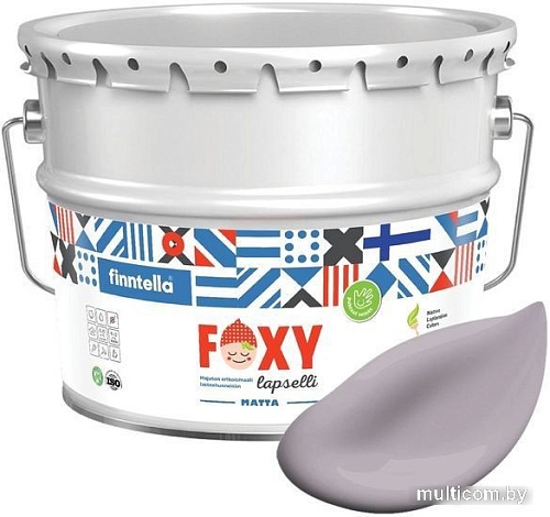 Краска Finntella Foxy Lapselli Matte Tori F-50-1-9-FL239 9 л (сиреневый)