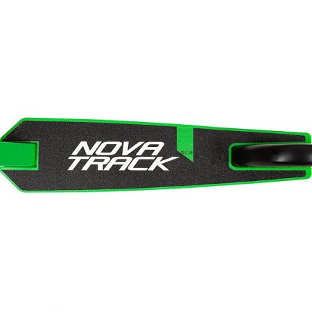 Двухколесный детский самокат Novatrack Polis 160 Plasticnf New 160PNF.POLIS.GN22 (зеленый)