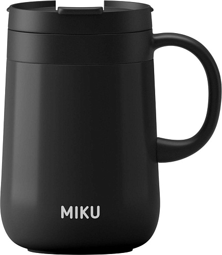 Термокружка Miku 500мл (черный)