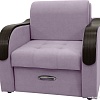 Кресло Сириус Лидер-1 НПБ 105x110 (Eva 13 велюр светло-фиолетовый)
