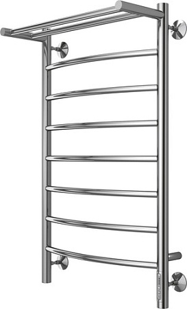 Полотенцесушитель TERMINUS Классик П8 500x850 с полкой нп электро