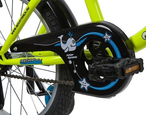 Детский велосипед Novatrack Neptune 18 2020 183NEPTUNE.GN20 (зеленый)