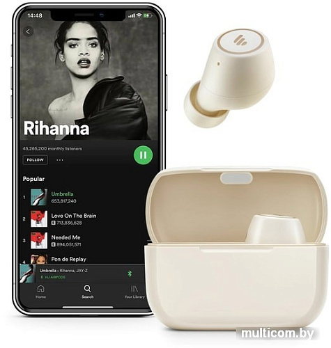 Наушники Edifier TWS1 Pro (слоновая кость)