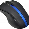 Мышь Oklick 615MW (черный/синий) [412862]