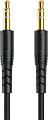 Кабель Vipfan L04 3.5 мм - 3.5 мм (1 м, черный)