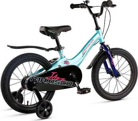 Детский велосипед Maxiscoo Jazz Стандарт Плюс 16 2025 MSC-J1644 (мятный)