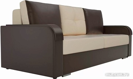 Диван Лига диванов Мейсон 102153 (бежевый/коричневый)