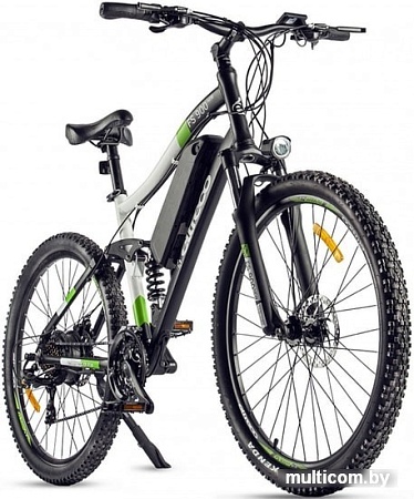 Электровелосипед Eltreco FS-900 2020 (черный/зеленый)