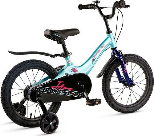 Детский велосипед Maxiscoo Jazz Стандарт Плюс 16 2025 MSC-J1644 (мятный)