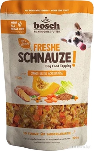 Пресервы Bosch Freshe Schnauze (желтые полевые овощи) 250 г