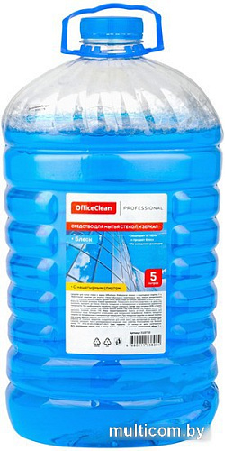 Средство для стекла и зеркал OfficeClean Professional Блеск с нашатырным спиртом (5 л)