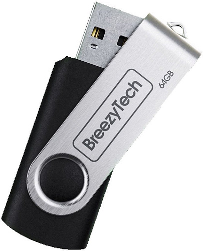 USB Flash BreezyTech U006 64GB (черный)