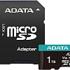 Карта памяти ADATA Premier Pro AUSDX1TUI3V30SA2-RA1 microSDXC 1TB (с адаптером)