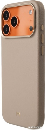 Magssory Eco-Leather Case для iPhone 17 Pro Max Latte CLT045l