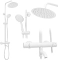 Душевая система Rea Lungo white REA-P6608