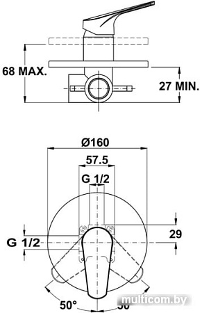 Смеситель TEKA Alcudia 462416200