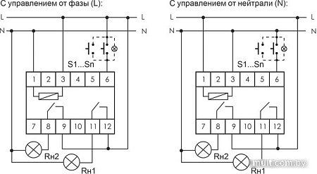 Реле импульсное Евроавтоматика F&F BIS-414i EA01.005.020