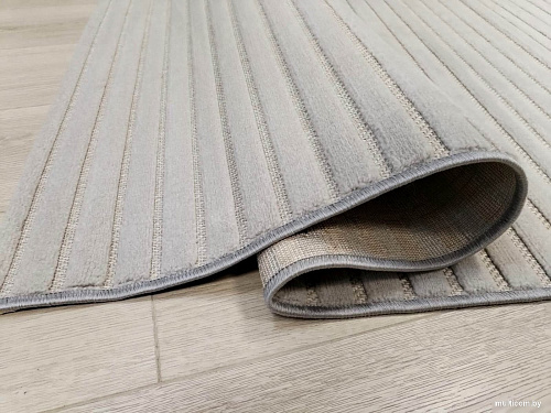 Ковер для жилой комнаты Radjab Carpet Сканди Сизаль Прямоугольник 10935A 12196RK (1.6x2.3, Grii/Grii)