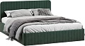 Кровать Трия Шелли Тип 1 с подъемным механизмом 160x200 (велюр Confetti Deep forest)
