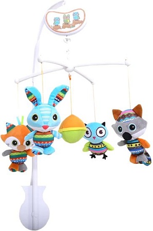 Музыкальная карусель Biba Toys Друзья WF198