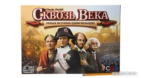 Настольная игра GaGa Games Сквозь Века: Новая История Цивилизации