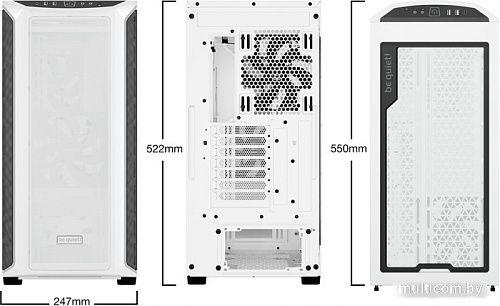 Корпус be quiet! Shadow Base 800 DX White BGW62