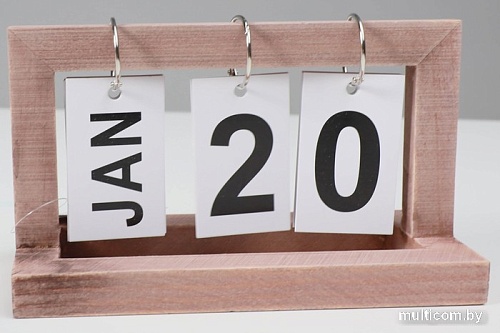 Настольный календарь AksHome Calendar (натуральный)