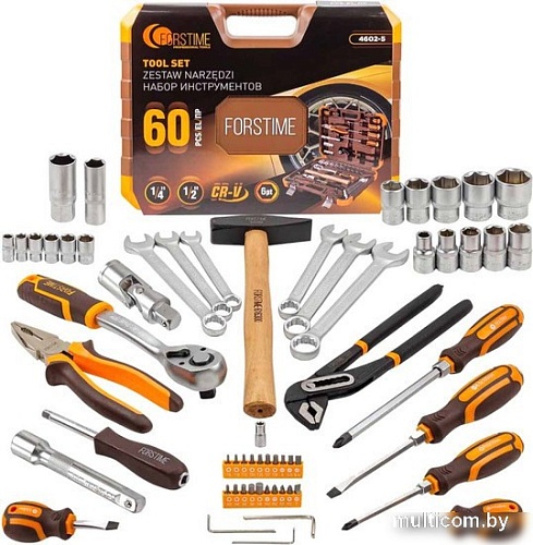 Набор домашнего мастера Forstime FT-4602-5 (60 предметов)