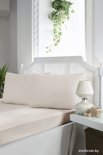 Karven с наволочками на резинке 180x200(+30см)/50x70(2) Р 904 v3 (шампань)