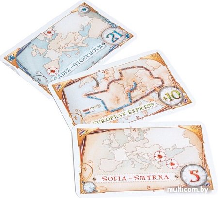 Настольная игра Days of Wonder Ticket to Ride: Европа (Билет на поезд: Европа)