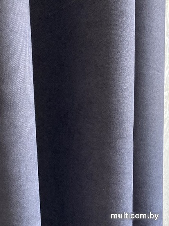 Штора Ника Зварико 777250-300 2x2,5 м (графит/серо-фиолетовый/темно-серый)