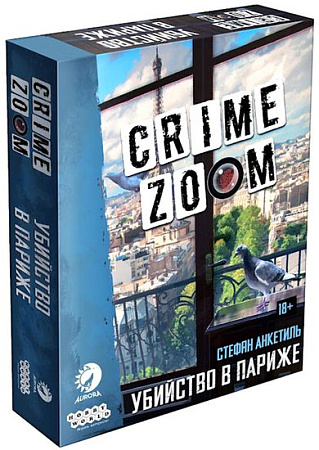 Настольная игра Мир Хобби Crime Zoom: Убийство в Париже