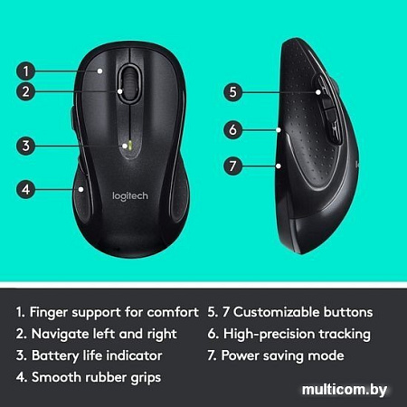 Мышь Logitech M510 (черный)