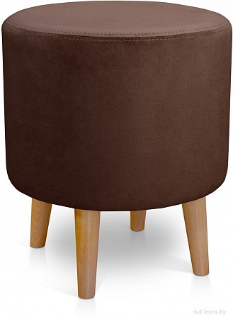 Пуфик Mio Tesoro Ронд (Amo 09/натуральное дерево)