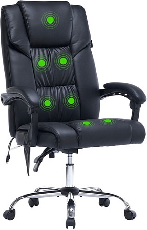 Кресло CACTUS CS-CHR-OC02M-BK (черный)