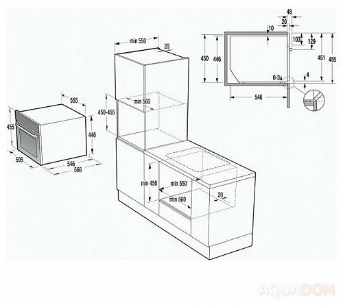 Духовой шкаф Gorenje + GCM 812 X