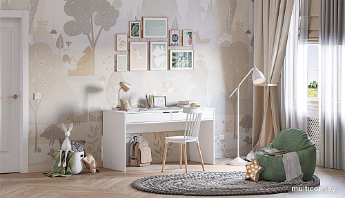 Стол Polini Kids Mirum 140 0002566.9 (белый)