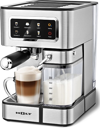 Рожковая кофеварка Holt HT-CM-011