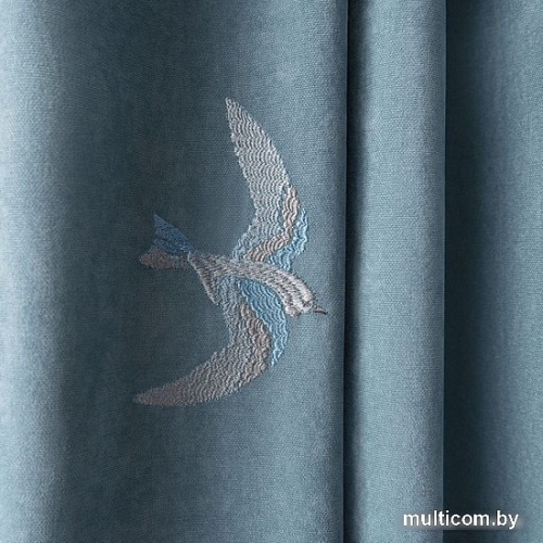 Комплект штор Pasionaria Либерти 290x230 (2 шт, голубой)