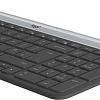 Клавиатура + мышь Logitech MK470 Slim Wireless Combo (графитовый, нет кириллицы)