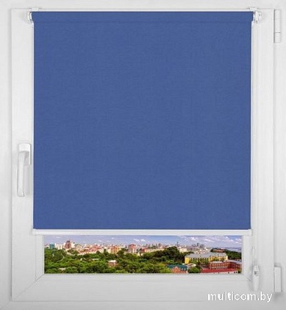 Мини рулонные шторы Jalux Прима плюс I (BO) 51x160 (синий)