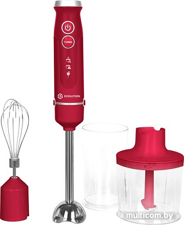 Погружной блендер Evolution HBS-1343 Red