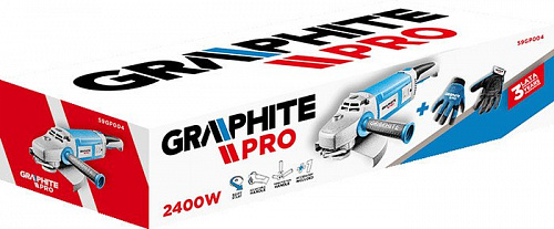 Угловая шлифмашина GRAPHITE Pro 59GP004