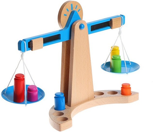 Набор развивающих игрушек Sima-Land Весы 7479601