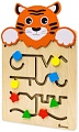 Бизиборд Alatoys Настенная бизидоска Тигренок ББ605