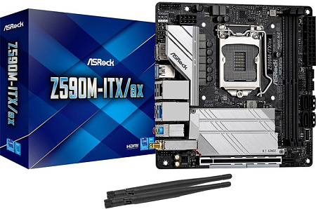 Материнская плата ASRock Z590M-ITX/ax